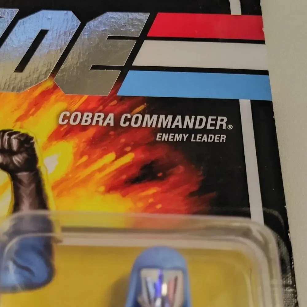Super7 Cobra Commander ReAction Figures G.I. Joe 3.75
